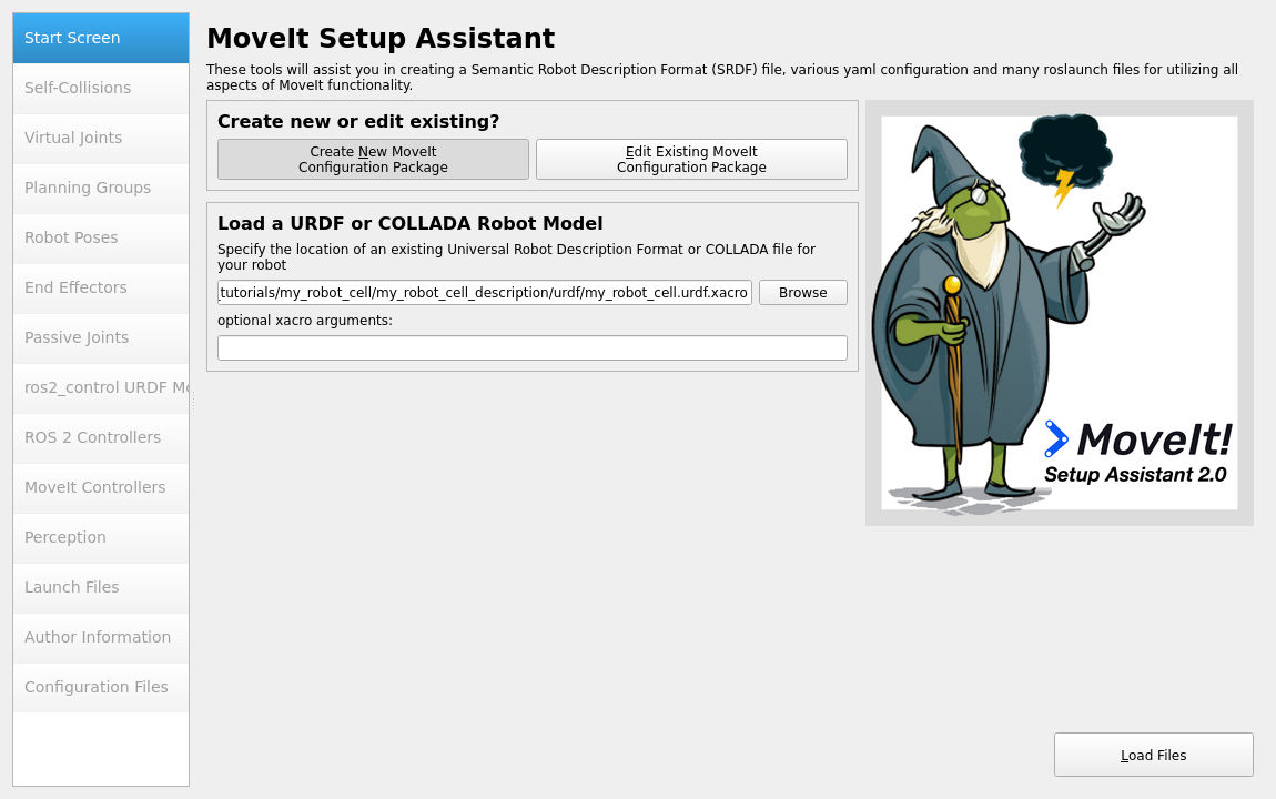 Build the MoveIt! config — Universal Robots ROS 2 Driver Documentation ...