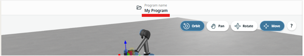 Click on Program name to access the system manager
