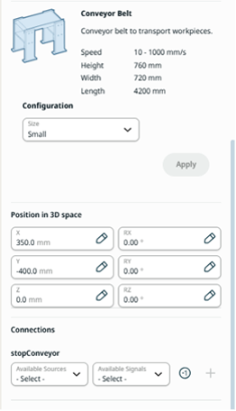 Conveyor panel
