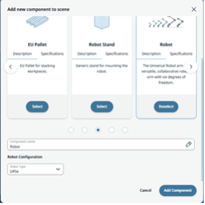 Add Robots for design purposes in the catalog